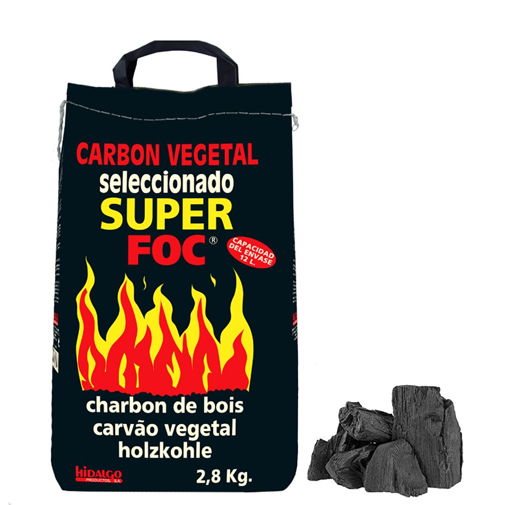 SACO DE CARVÃO DE 2,8 kg