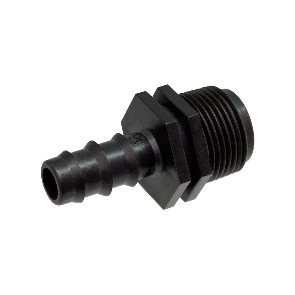 ADAPTADOR MACHO PARA TUBO DE Ø16 mm COM ROSCA DE ¾ pol