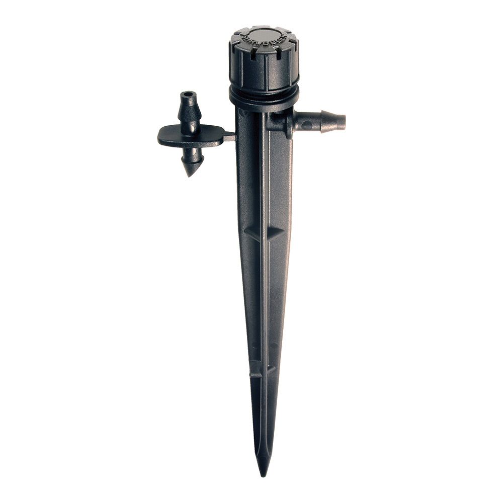 GOTEJADORES AJUSTÁVEIS COM ESTACA, 0-70 l/h, 10 uds