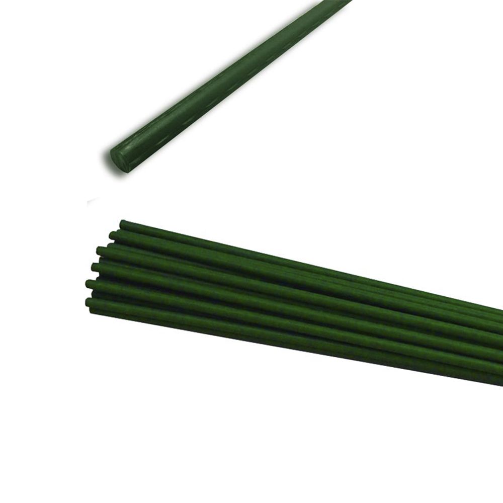 ESTACA DE PLÁSTICO VERDE PARA PLANTAS, Ø1,1 x 150 cm