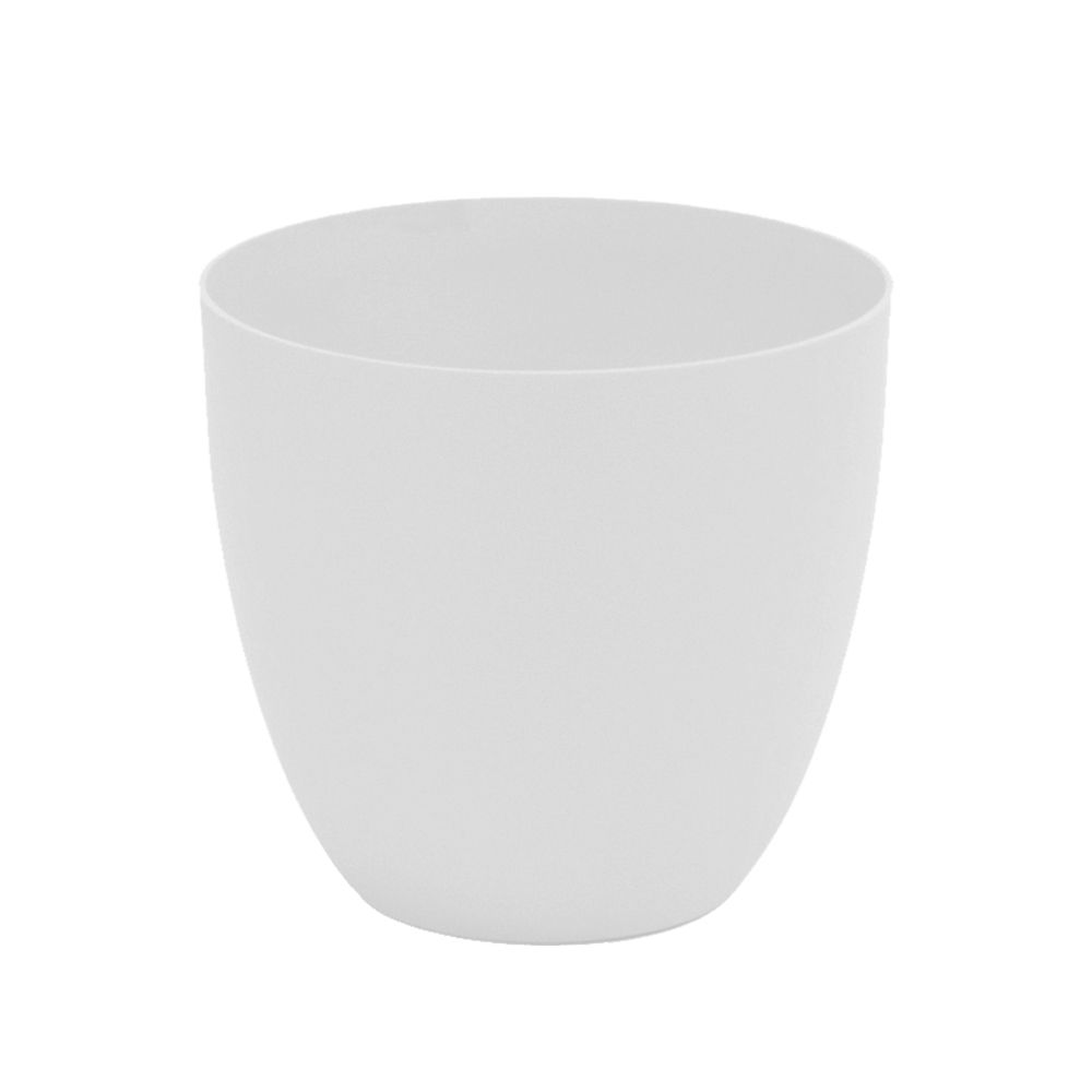 VASO MOLDADO POR INJEÇÃO, MODELO TIGELA, COR BLANCO, Ø26 cm