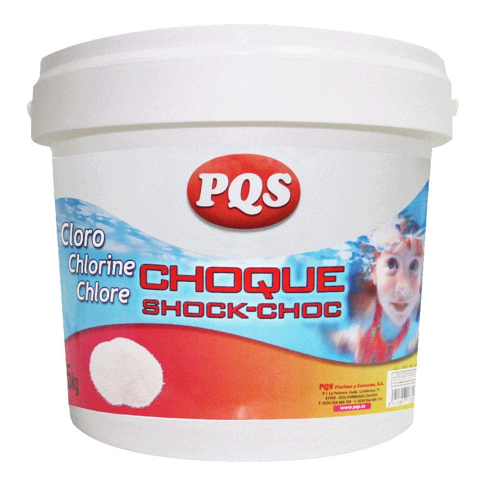 CLORO DE CHOQUE GRANULADO, 5 kg