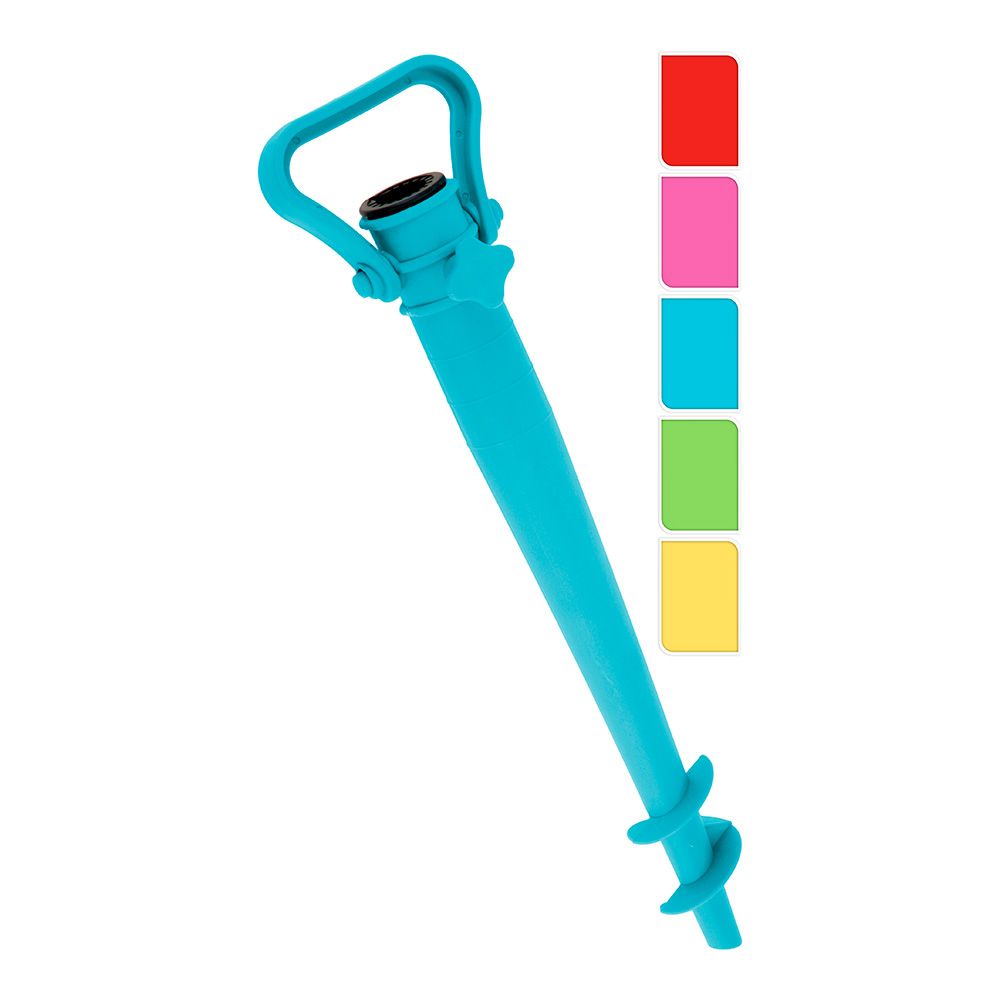 ESTACA DE PLÁSTICO PARA PARASOL 41cm CORES VARIADAS CORES / MODELOS DIVERSOS