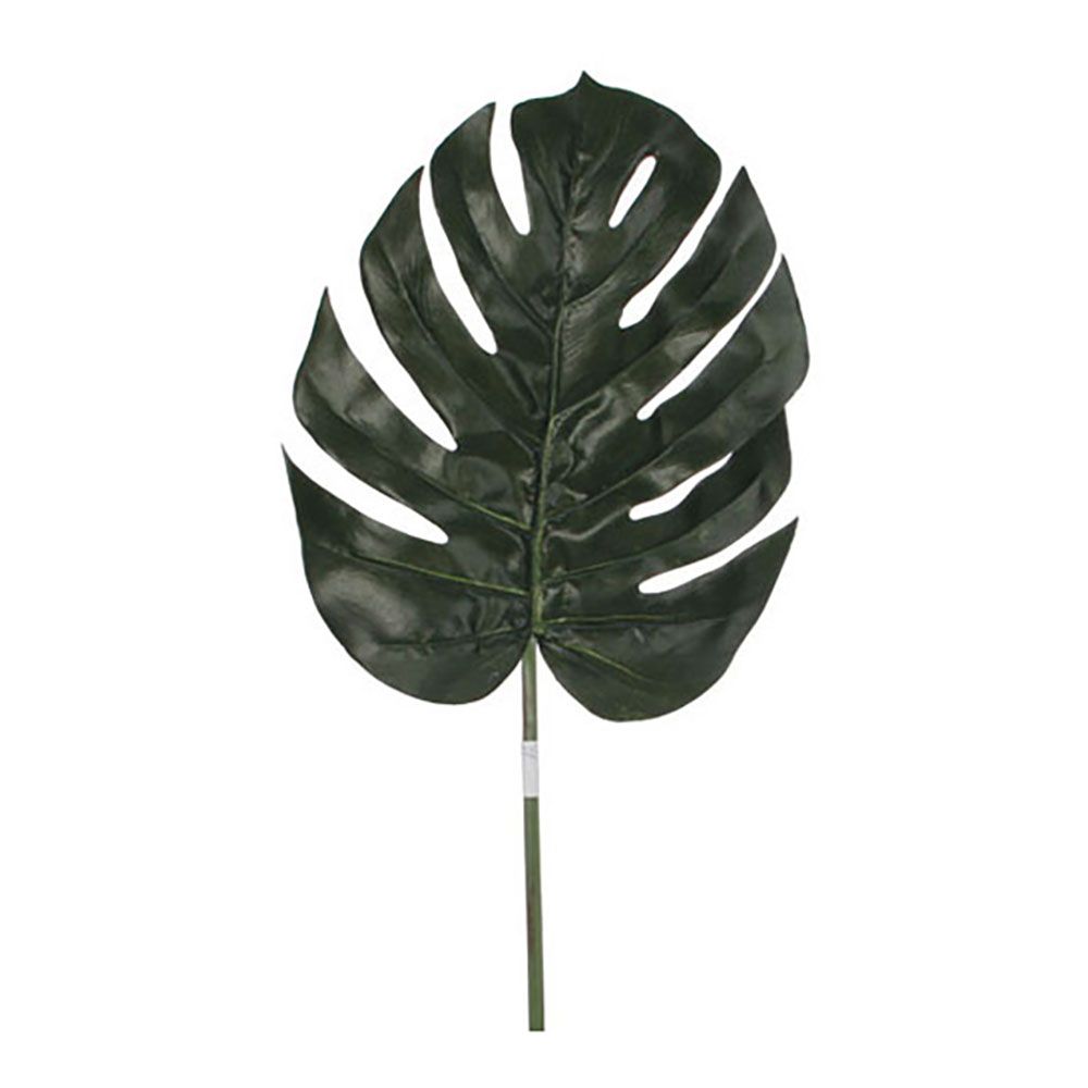 FOLHA DE MONSTERA COR VERDE 88 cm