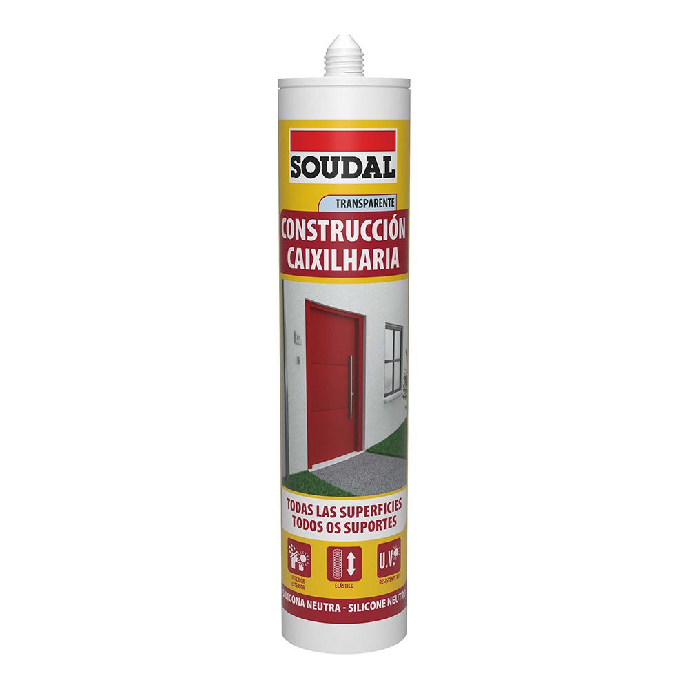 SILICONE CONSTRUÇÃO NEUTRA TRANSLÚCIDA 290 ml