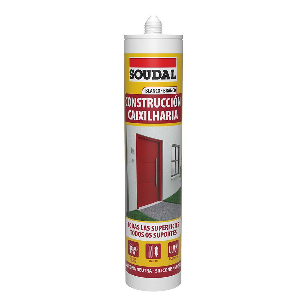 SILICONE CONSTRUÇÃO NEUTRA BRANCA 290 ml