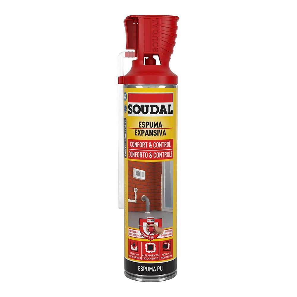 ESPUMA CONFORT AND CONTROL GENIUS 600 ml