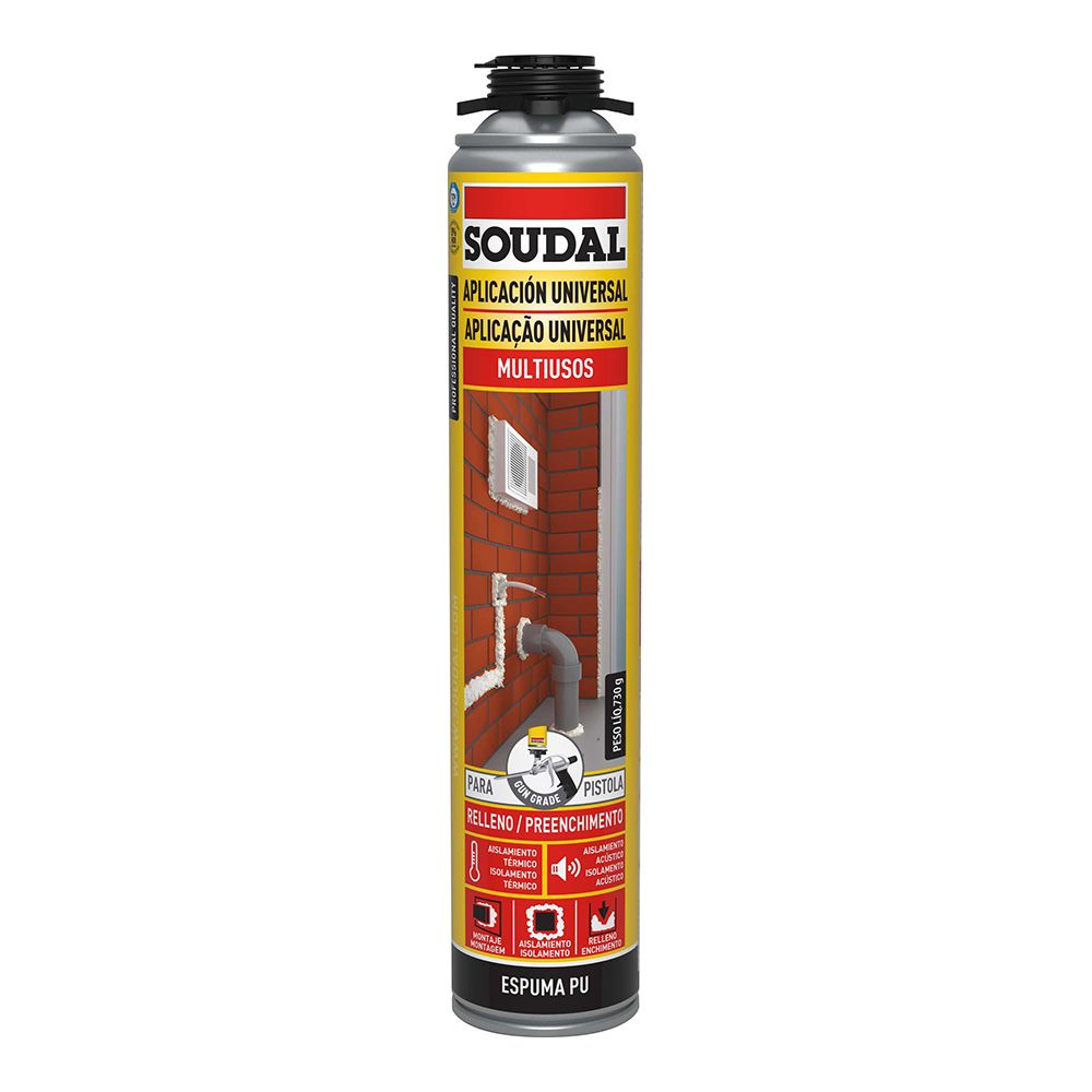 ESPUMA PISTOLA CLASSICA 750 ml