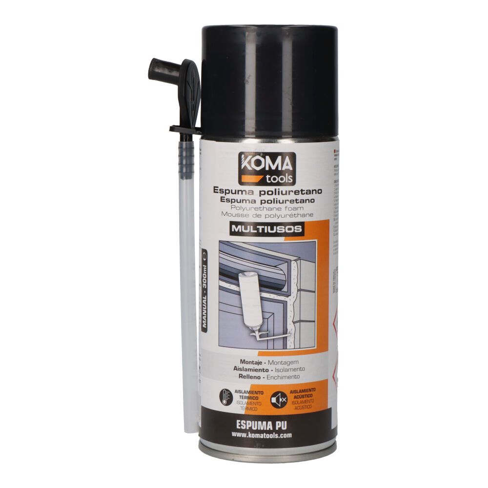 ESPUMA POLIURETANO COM CÂNULANO 300 ml