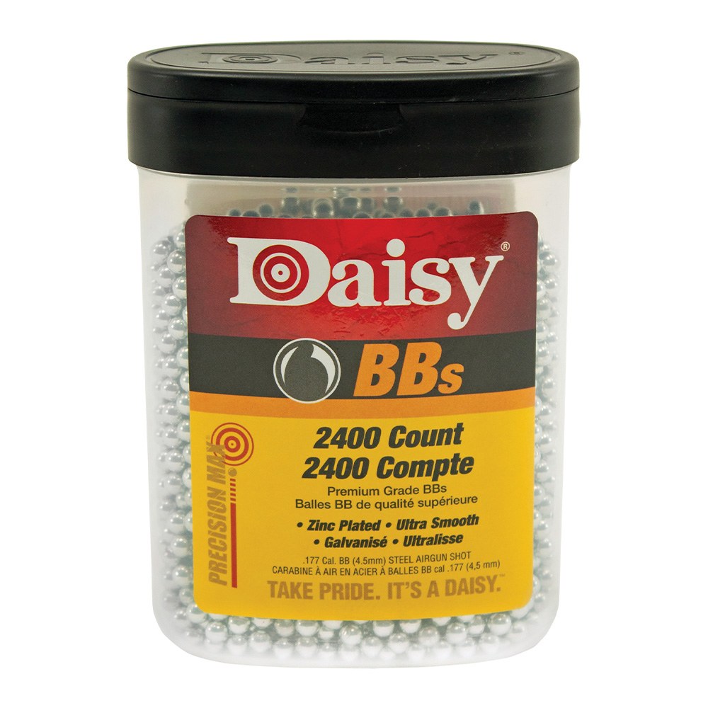ESFERAS DE AÇO BB PREMIUM GRADE, CALIBRE 4,5 mm (.177) LATA COM 2400 unidades