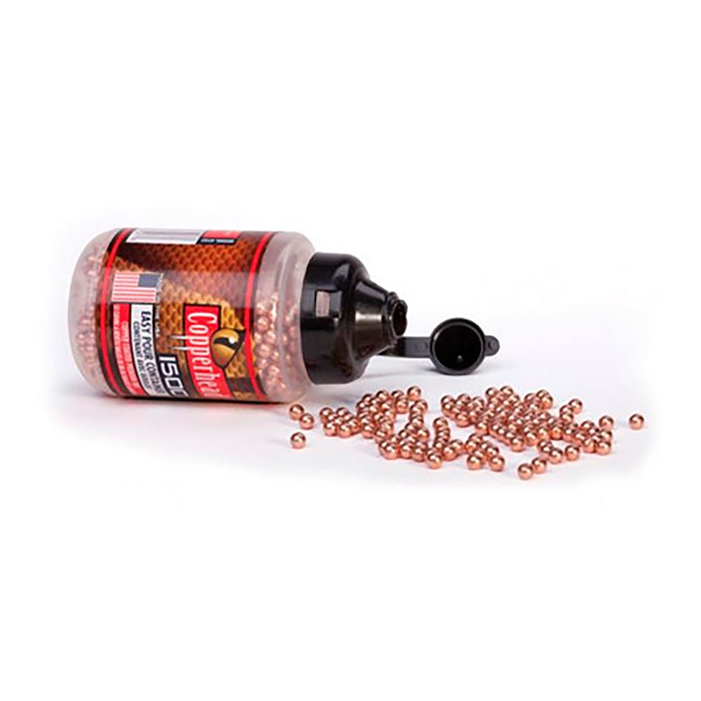 BOLAS DE AÇO BB COPPERHEAD 4,5 mm, 1500 unidades