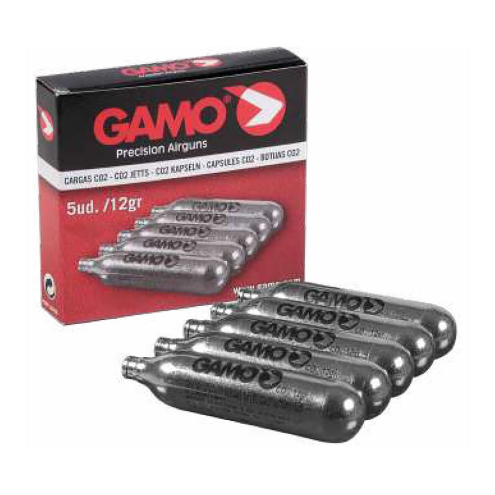CARTUCHO DE CO2 12 g CAIXA COM 5 UNIDADES