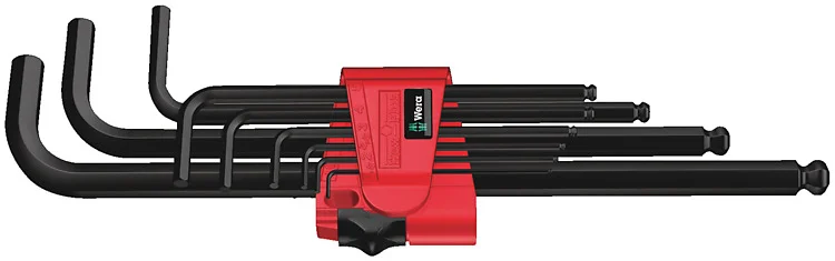 Conjunto de Chaves Angulares Wera 950/9 Hex-Plus 6