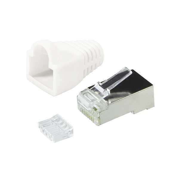 Conector Rj45 Equip Utp Cat 6 W/ Boot Rubber (100.