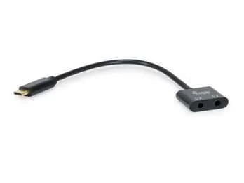 Equip 133469 Cabo de Áudio 0,15 M Usb C 2 X 3.5mm.