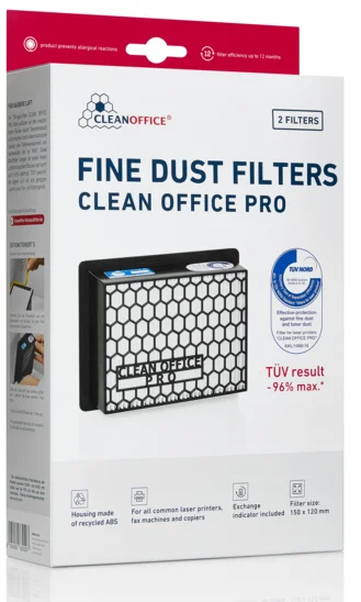 Clean Office Pro Feinstaubfilter Filtro de Saída .