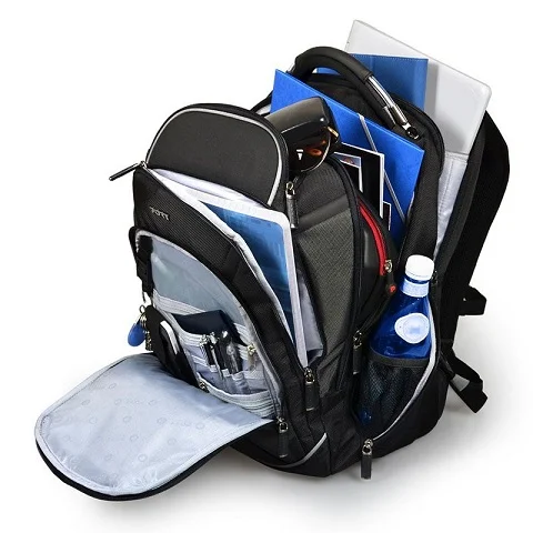 Mochila para Portáteis Poliester Preta