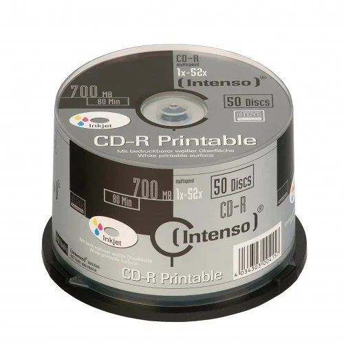 Intenso Cd-R 700mb / 80min Printable