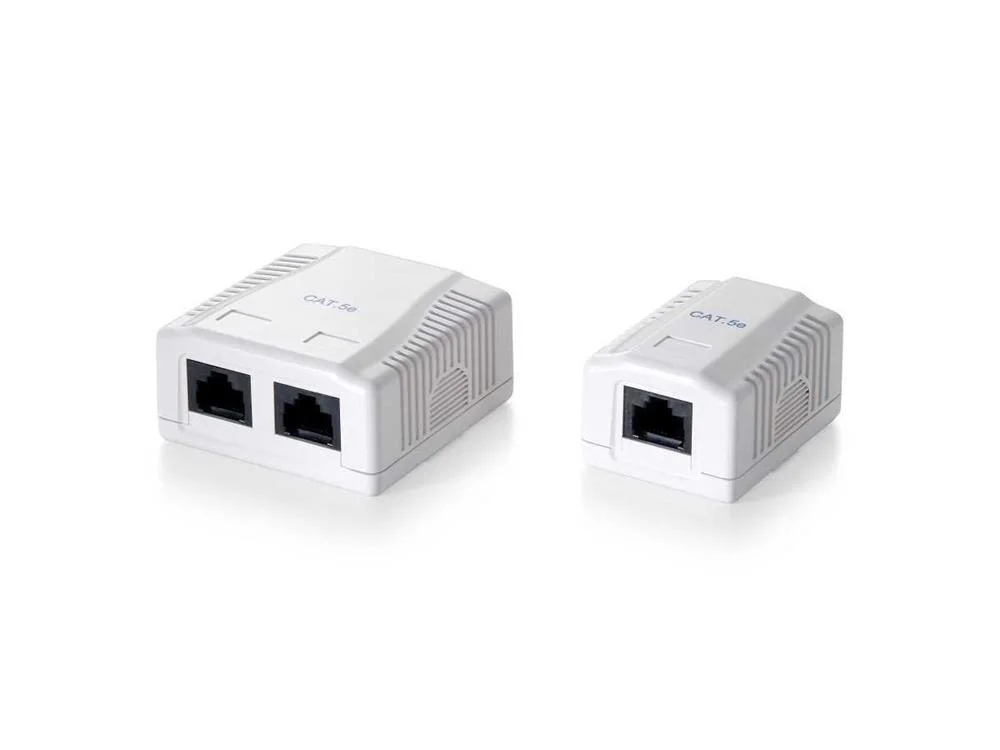 Tomada Equip Rede 2-Port Utp Cat.6  Branco - 2352.
