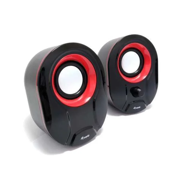 Colunas Equip Life Usb 2.0 Preto/Vermelho - 245332