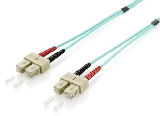 Equip 255323 Cabo de Fibra Ótica 3 M Sc Om3 Turqu.