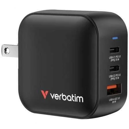 Cargador de Pared Universal Verbatim Mini Gan Wal.