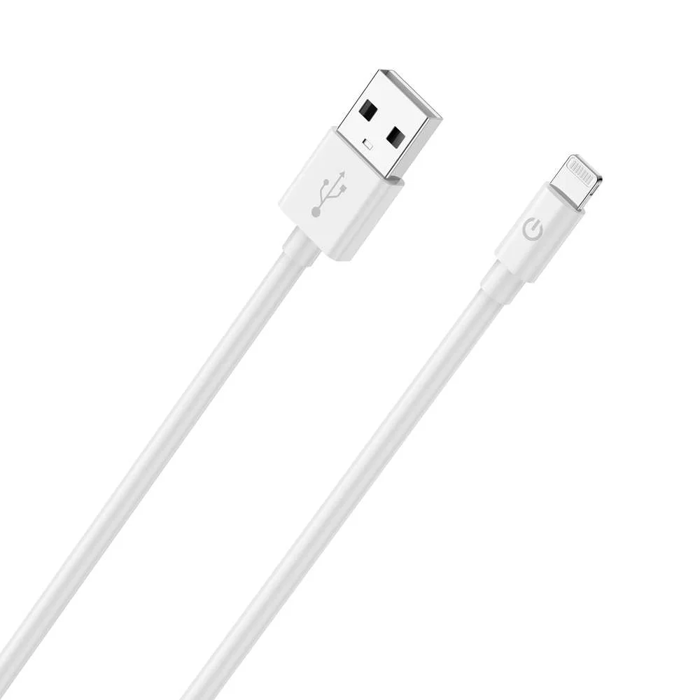 Realpower 385240 Cabo para Telemóvel Branco 2 M U.
