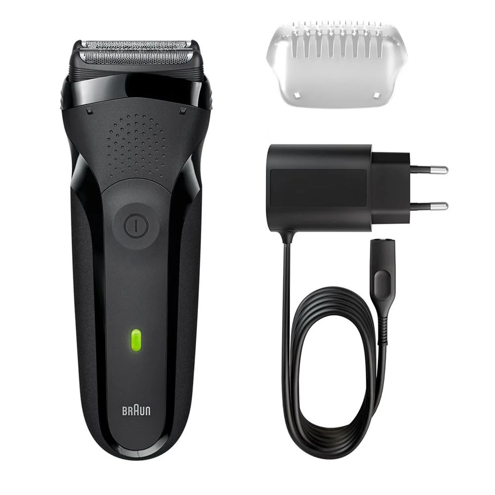 Máquina de Barbear Braun Series 3 300s Preto