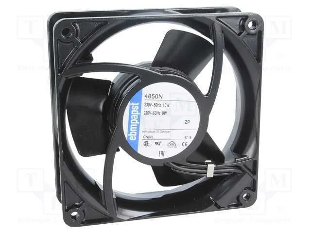 Ventilador: Ac. Transversal. 230vac. 119x119x38mm.