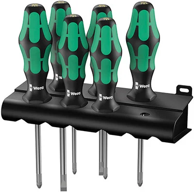 Conjunto de Chaves de Fenda Wera 335/350/355/6 Kra