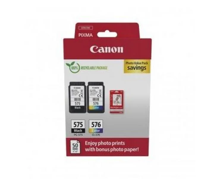 Pacote Fotográfico Canon Pg-575 / Cl-576a