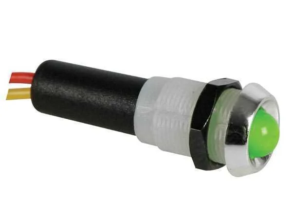 Led 5v Verde - Espelho Cromado