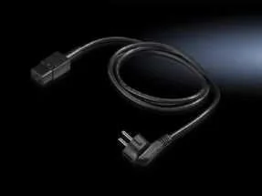 Rittal Dk 7200.216 Preto 1,8 M Ficha de Alimentaç.
