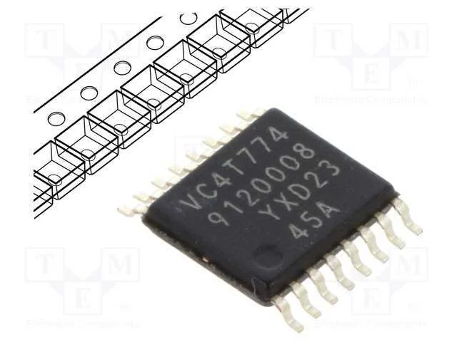 Ic: Digital, Cmos, 800mvdc÷3,6vdc, Smd, Tssop16, .