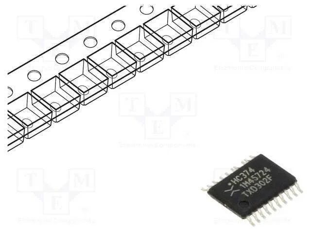 Ic: Digital, Multivibr.Biestável D, Ch: 8, Cmos, .