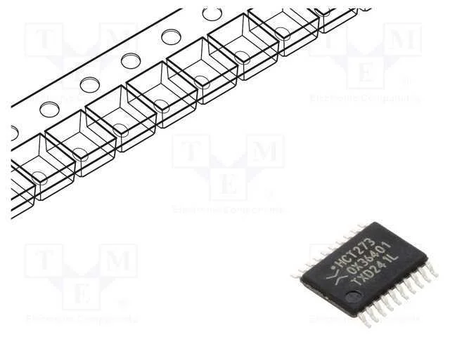 Ic: Digital, Multivibr.Biestável D, Ch: 8, Cmos,T.