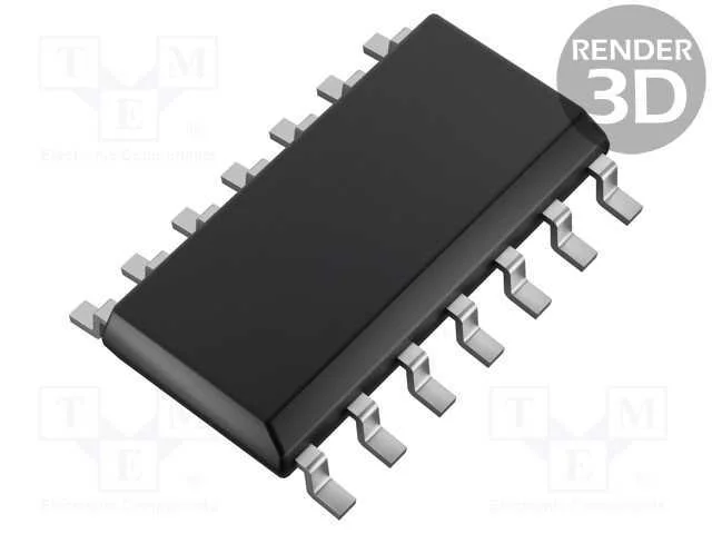Ic: Digital, 4bit,Contador Binário, Cmos,Ttl, Smd.