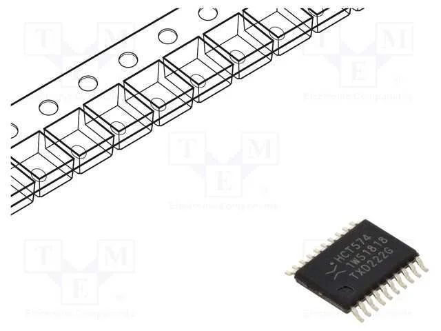 Ic: Digital, Multivibr.Biestável D, Ch: 8, Cmos,T.