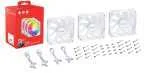 Ventilador Caixa Xpg Ventor 120mm Branco X3