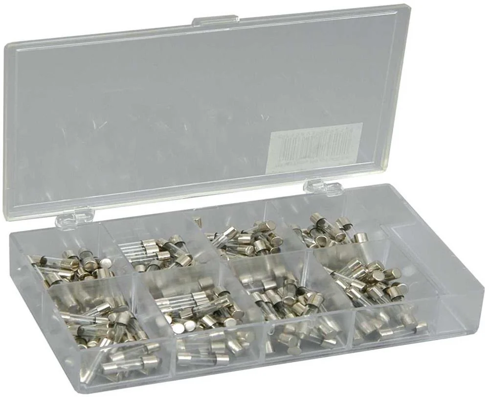 Conjunto Fusiveis Rapidos 5x20mm Variados 160pcs