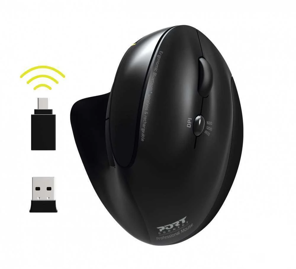 Port Designs 900706-Bt Rato Mão Direita Rf Wirele.