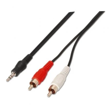 Cabo de Áudio Aisens Stereo Jack 35 M-2xrca M Pre.