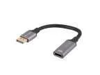 Adaptador Lanberg 8k Displayport Macho/Hdmi Hembr