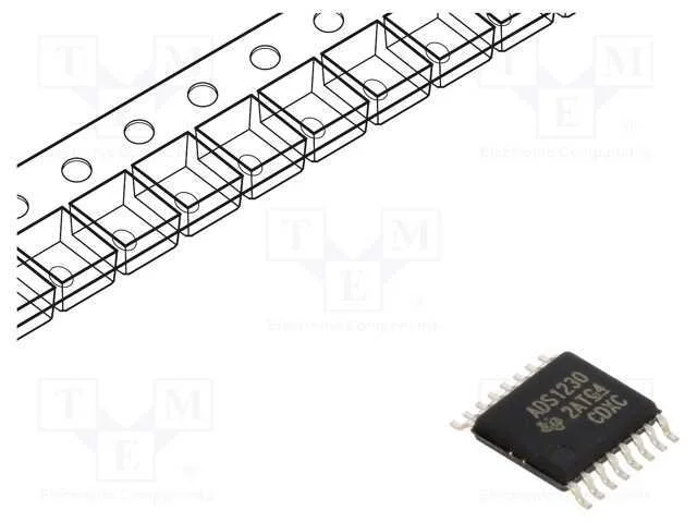 Ic: Conversor A/D, Ch: 1, 20bit, 80sps, 2,7÷5,3v,.
