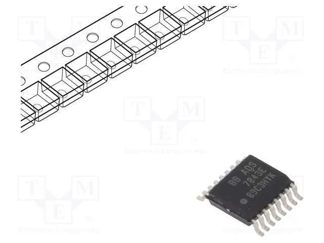 Ic: Conversor A/D, Ch: 4, 12bit, 125ksps, 2,7÷5,2.