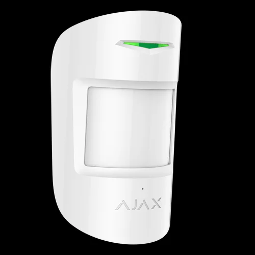 Sensor Pir e Detector Quebra de Vidros (Branco)