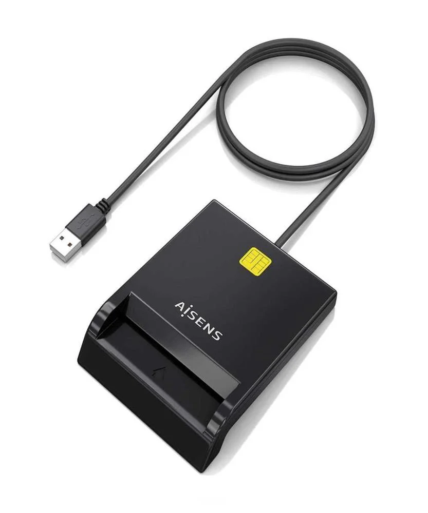 Leitor de Cartões Inteligentes Dni Usb Preto - Ai.