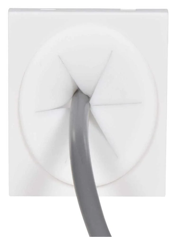 Módulo de Encaixe Na Parede com Ilhós de Silicone