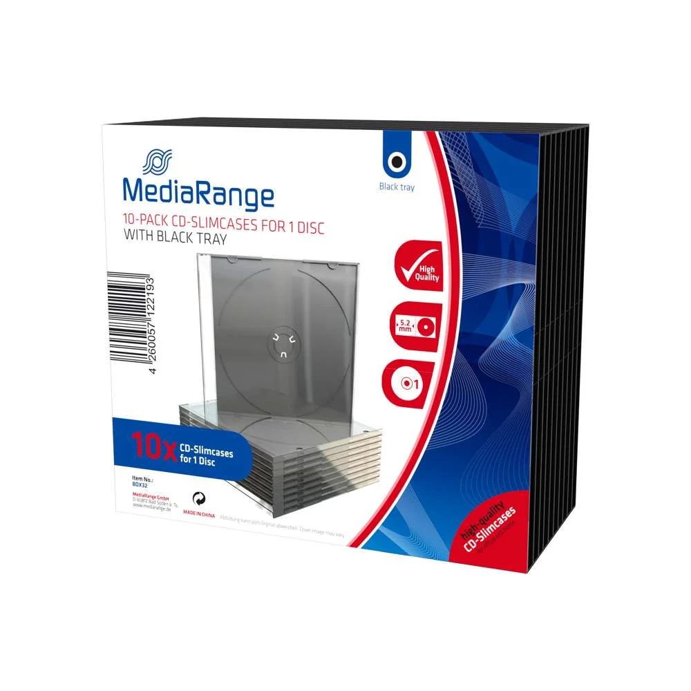 Mediarange Box32 Caixa para Discos Óticos Caixa D.