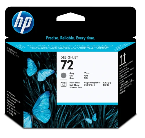 Tinteiro de Tinta Original Hp C9380a Cinzento No
